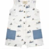 Nautical Print Gauze Romper -Home Furnishings Store BTKA 16913385226552966 61175fed485c69a81a9459d5319a38