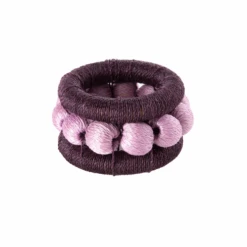 Berry Napkin Ring - Eggplant And Orchid (Individual)