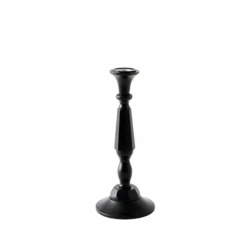 Black Lacquered Candlestick No. 3