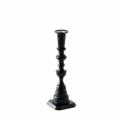 Black Lacquered Candlestick No. 4