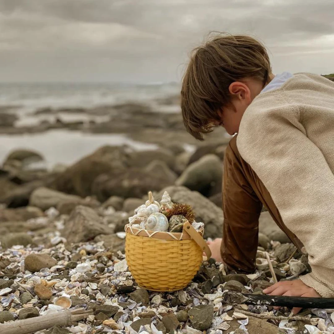 Blossom Basket - Mustard 5 Blossom Basket - Mustard - Image 3