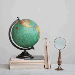 Brass & Bone Magnifying Glass -Home Furnishings Store Brass BoneMagnifyingGlass4