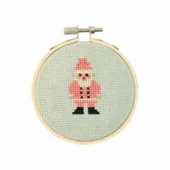 Christmas Santa Cross Stitch Kit
