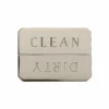 Clean/Dirty Dishwasher Magnet - Nickel -Home Furnishings Store CleanDirtyMagnet1