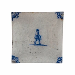 Delft Tiles - Fisherman - Square