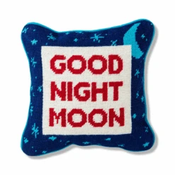 Good Night Moon Needlepoint Pillow