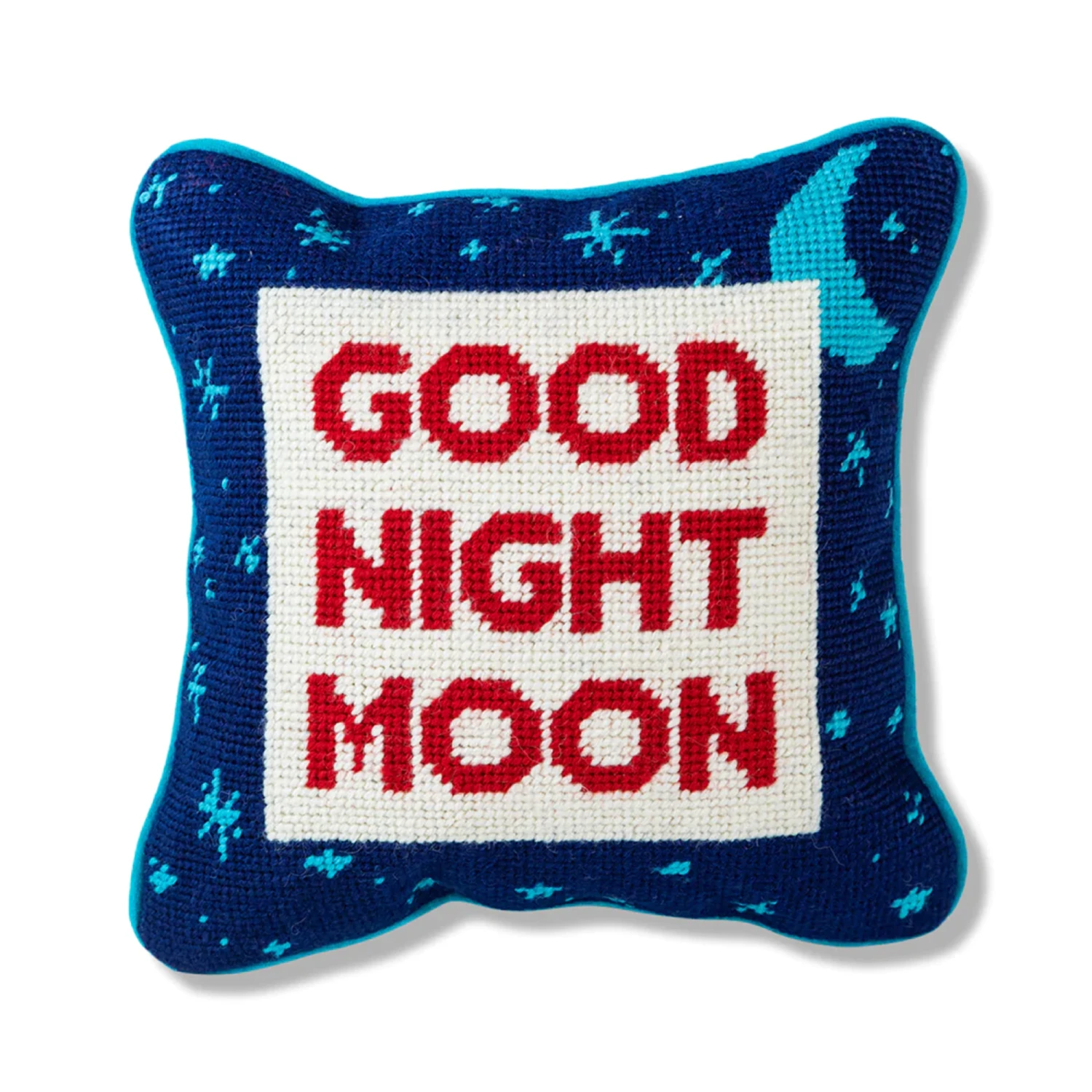 Good Night Moon Needlepoint Pillow 3 Good Night Moon Needlepoint Pillow