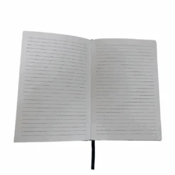 Paper Is More Patient Than People Gray Linen Notebook -Home Furnishings Store GreyLinenInside 413c44ed f8ce 46eb 9883 ff13c7ff9929