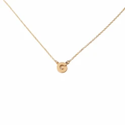 Initial Necklace - G
