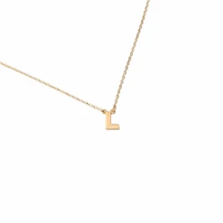 Initial Necklace - L