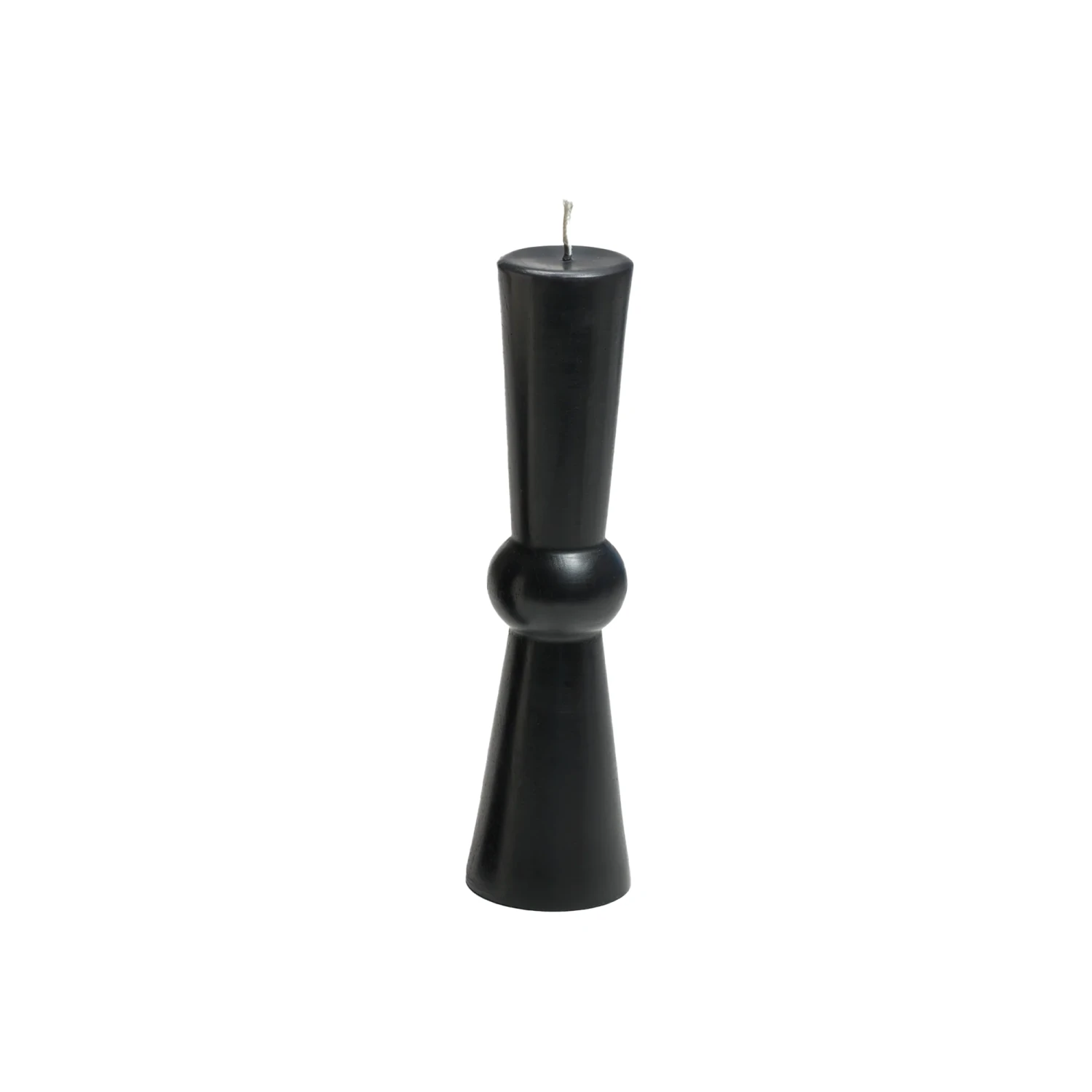 Josee Pillar Candle: Tall - Black 3 Josee Pillar Candle: Tall - Black