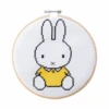 Miffy Yellow Cross Stitch Kit -Home Furnishings Store MiffyYellowCrossStitchKit1