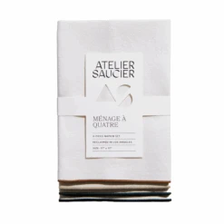 Mojave Burlap Napkin Set