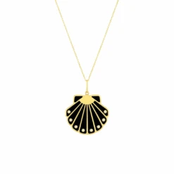 Moonshell Necklace - Onyx