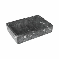 Soap Dish - Black Terrazzo
