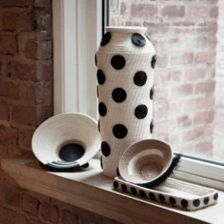Spotted Large Tall Vase - Cream With Black Spots 5 Spotted Large Tall Vase - Cream With Black Spots -Home Furnishings Store SpottedLargeTallVase CreamwithBlackSpots2