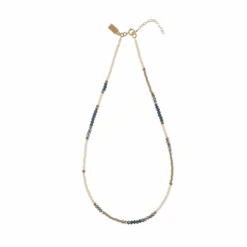 Utulivu Assorted Beaded Necklace | Blue