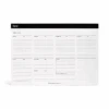 Weekly Desk Pad A4 | Black -Home Furnishings Store WeeklyDeskPadA4 Black1