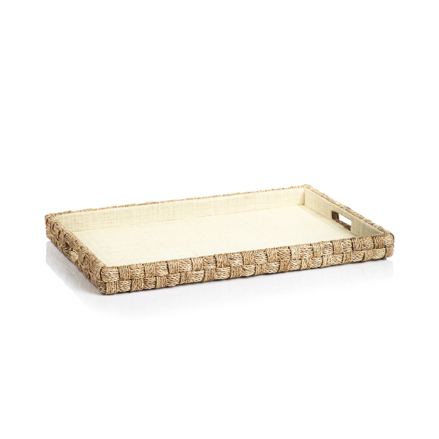 Abaca Rope Serving Tray 3 Abaca Rope Serving Tray