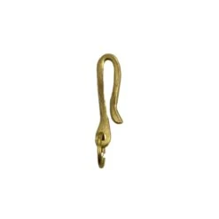 Brass Hook Keyring