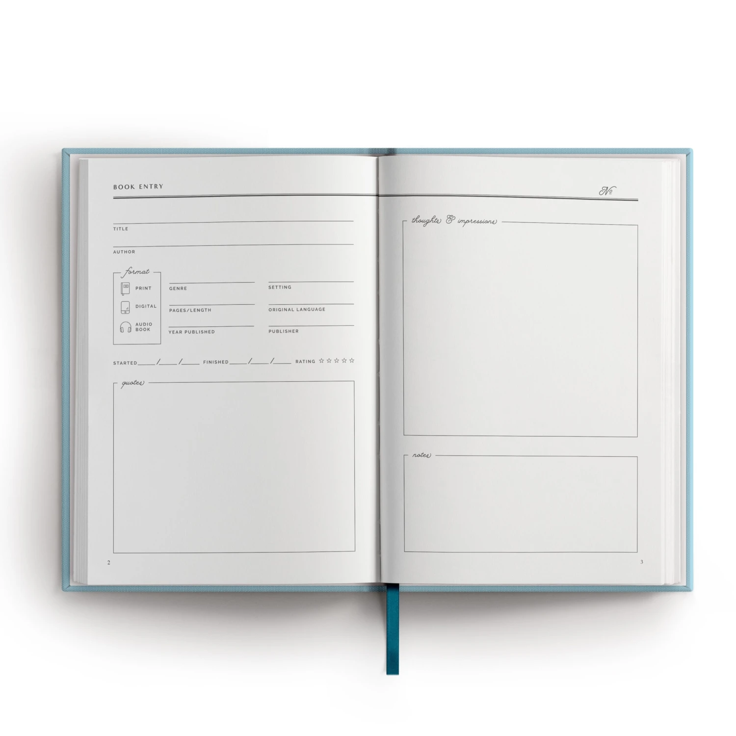 Friends & Fiction Reading Journal 9 Friends & Fiction Reading Journal - Image 7