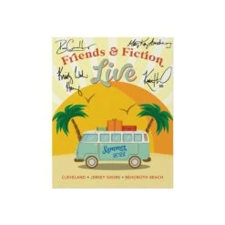 Friends & Fiction Summer 2022 Poster - 8x10