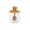 Teak & Glass Honey Jar -Home Furnishings Store honey jar d8987a72 98b9 4385 bb2e 92160d3bafd9