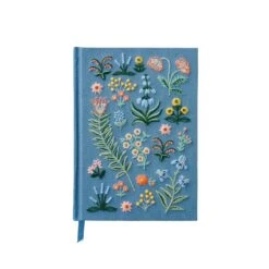 Menagerie Garden Embroidered Journal