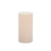 Fancy Pillar Candle - Parchment -Home Furnishings Store parchment pillar