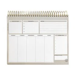 Stay On Track Notepad -Home Furnishings Store planner pages
