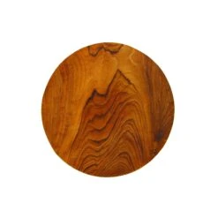 Teak Round Plate Large