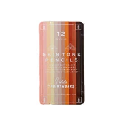 Printworks 12 Color Pencils - Skin Tone