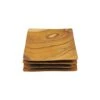 Teak Small Plate -Home Furnishings Store small plate