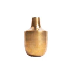 Brass Tall Flower Vase