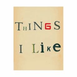 Things I Like (p 8) Tray
