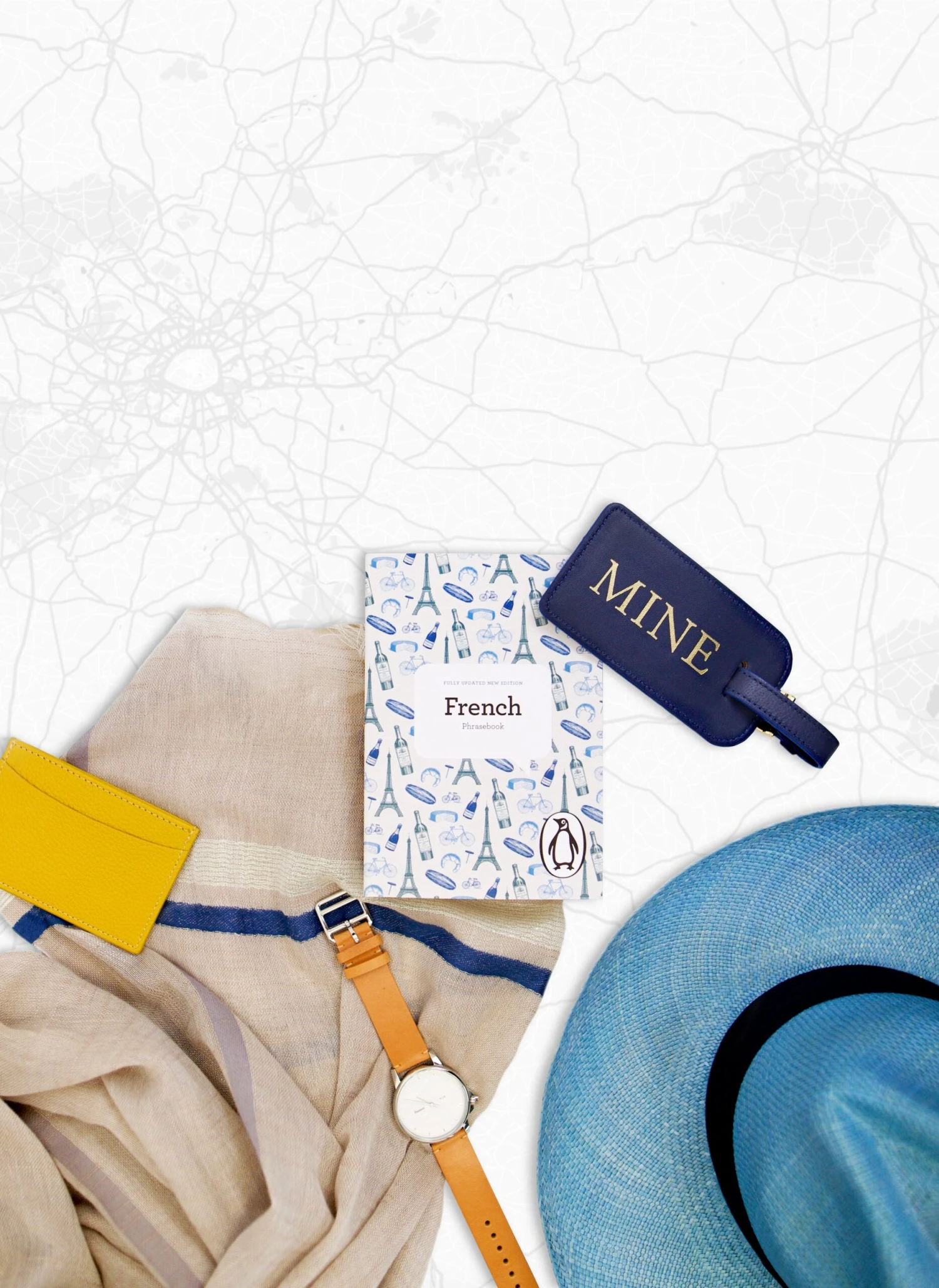 Mine Luggage Tag - Navy 4 Mine Luggage Tag - Navy - Image 2